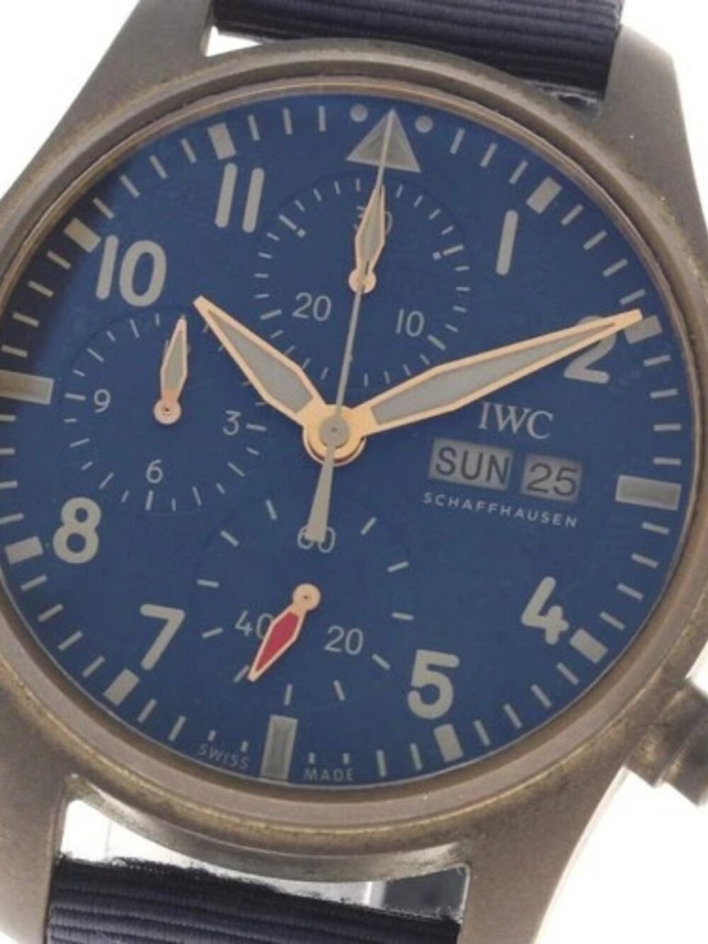 IWC SCHAFFHAUSEN Pilot's Watch 41 IW388109 Chronograph Automatic Men's_958607
